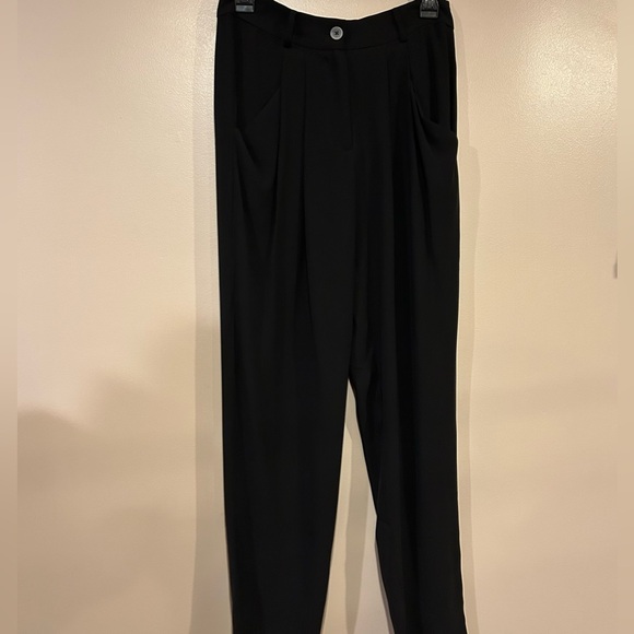 Eileen Fisher Silk Tapered Ankle Pants - Picture 13 of 14
